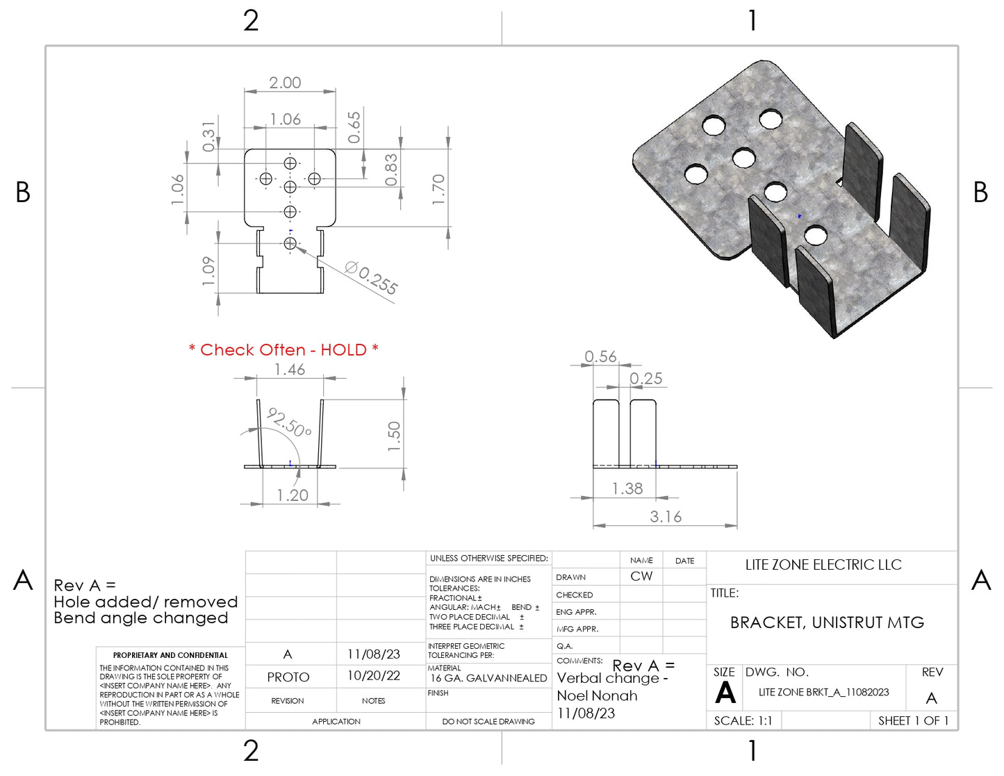 Strut Caddy (10pck)
